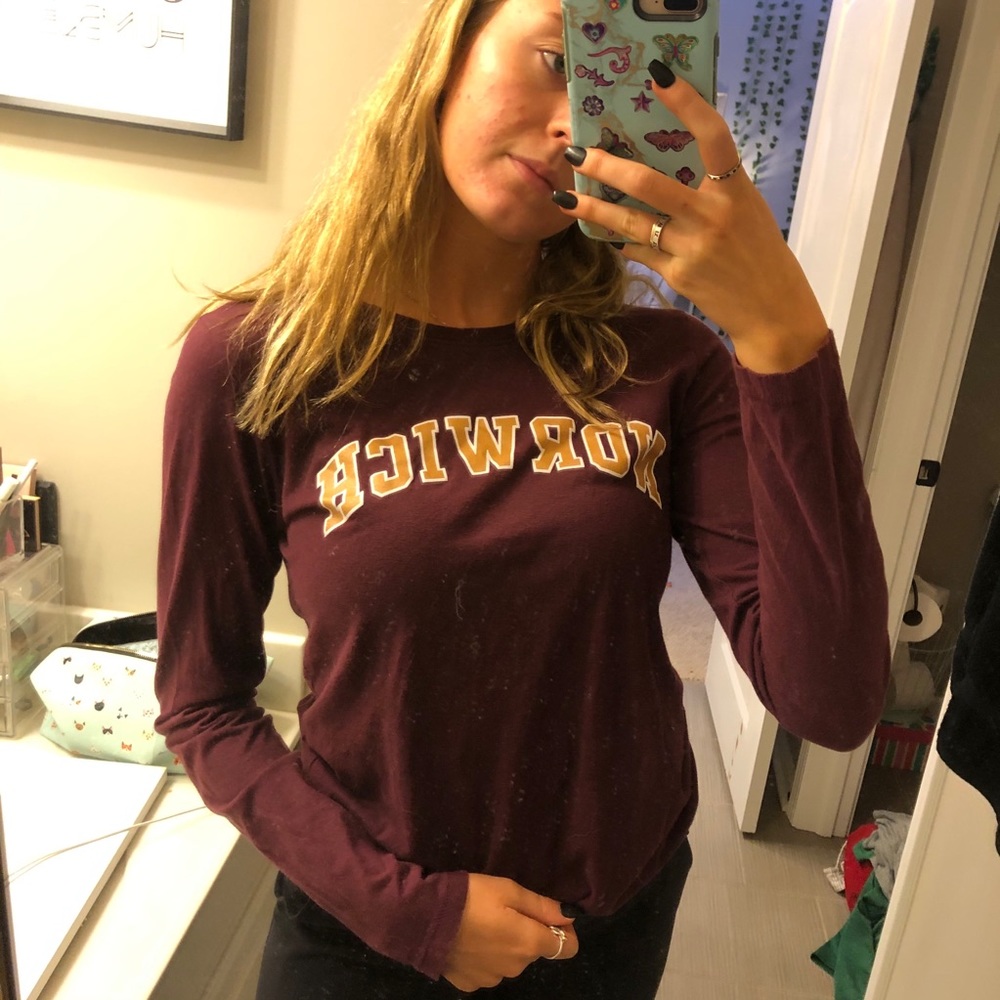 Norwich college longsleve